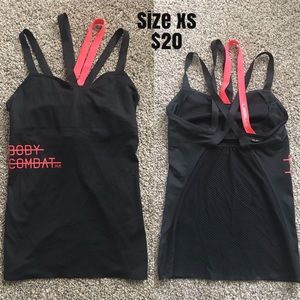 Les mills Bodycombat strappy tank